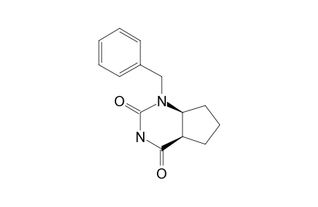 CIS-1-BENZYL-1,2,3,4A,5,6,7,7A-OCTAHYDRO-CYCLOPENTA-[D]-PYRIMIDINE-2,4-DIONE