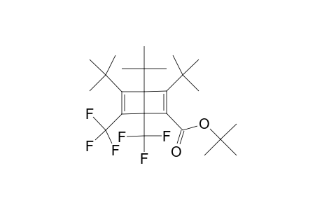 3,4,5-TRI-TERT.-BUTYL-1,2-BIS-(TRIFLUOROMETHYL)-BICYCLO-[2.2.0]-HEXA-2,5-DIENE-6-CARBOXYLIC-ACID,TERT.-BUTYLESTER