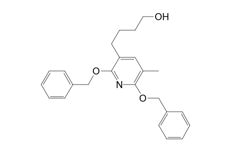 2,6-Dibenzyloxy-5-methyl-3-[4-hydroxybutyl]pyridine