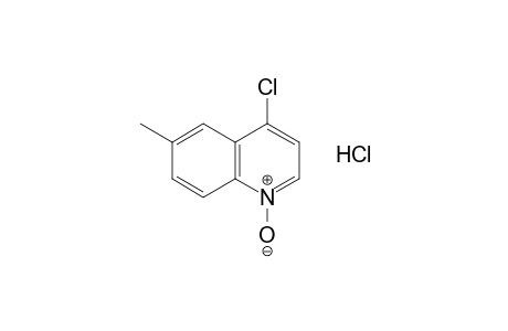 4-chloro-6-methylquinoline, 1-oxide, hydrochloride