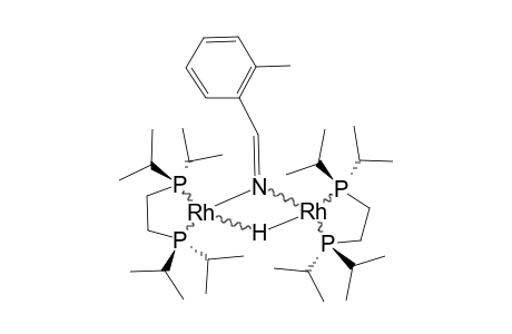 [(DIPPE)-RH]2-[MIU-N=C-(H)-O-CH3-C6H4]-(MIU-H)