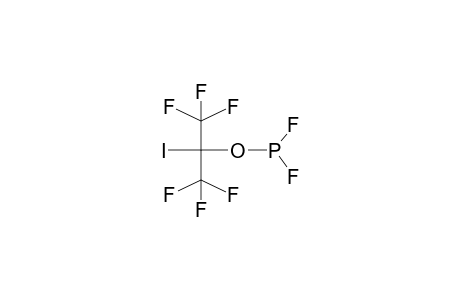 ALPHA-IODOHEXAFLUOROISOPROPYL DIFLUOROPHOSPHITE