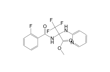 alanine, 3,3,3-trifluoro-N-(2-fluorobenzoyl)-2-(2-pyridinylamino)-,methyl ester