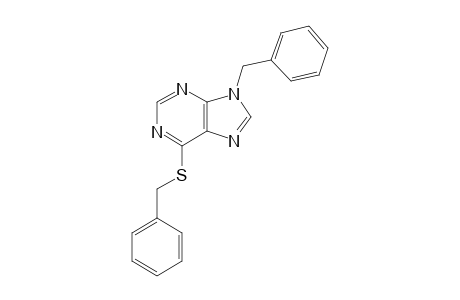 9-BENZYL-6-BENZYLTHIOPURINE