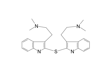 2,2'-BIS-[3-(2-N,N-DIMETHYLAMINO-ETHYL)-INDOLYL]-SULFIDE