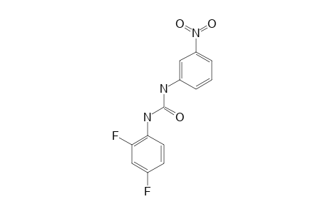 N-(2,4-DIFLUOROPHENYL)-N'-(3-NITROPHENYL)-UREA