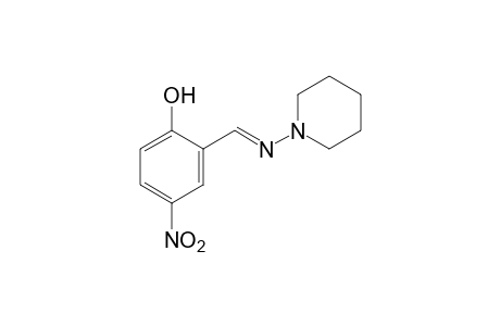 4-nitro-2-(N-piperidinoformimidoyl)phenol