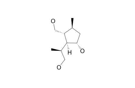 3-HYDROXYMETHYL-2-(2-HYDROXY-1-METHYL-ETHYL)4-METHYL-CYCLOPENTANOL