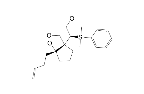 RAC-(1R,2R)-1-(BUT-3-EN-1-YL)-2-[(S)-1-[DIMETHYL-(PHENYL)-SILYL]-2-HYDROXYETHYL]-2-(HYDROXYMETHYL)-CYCLOPENTANOL