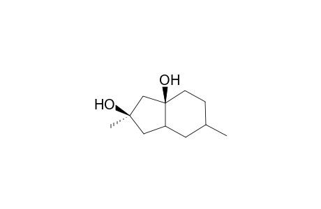 (1R,8R)-4,8-Dimethylbicyclo[4.3.0]nonan-1,8-diol