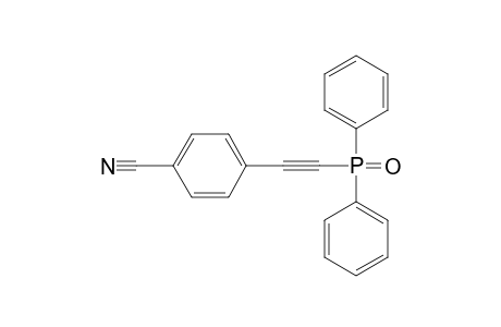 4-[(DIPHENYLPHOSPHORYL)-ETHYNYL]-BENZONITRILE