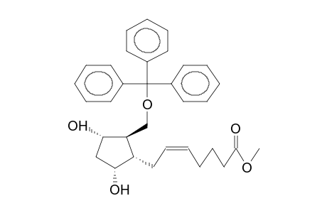 (+/-)-1ALPHA-[6-METHOXYCARBONYLHEX-2Z-ENYL]-2BETA-TRIPHENYLMETHOXYMETHYL-3ALPHA,5ALPHA-DIHYDROXYCYCLOPENTANE