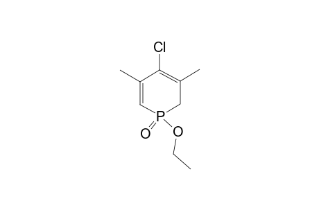 4-Chloro-1,2-dihydro-3,5-dimethyl-1-ethoxyphosphinine-1-Oxide