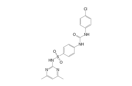 4-CHLORO-4'-[(4,6-DIMETHYL-2-PYRIMIDINYL)SULFAMOYL]CARBANILIDE