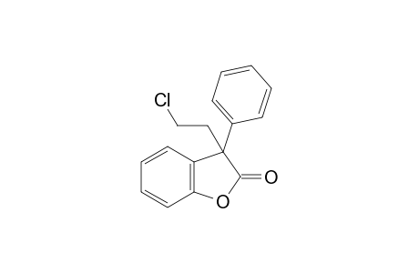 BENZOFURANONE, 3-/2-CHLOROETHYL/- 3-PHENYL-2/3H/-,