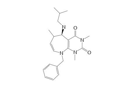 9-BENZYL-5-ISOBUTYLAMINO-1,3,6-TRIMETHYL-6,9-DIHYDRO-5H-PYRIMIDO-[4,5-B]-AZEPINE-2,4-(1H,3H)-DIONE;MAJOR-COMPOUND