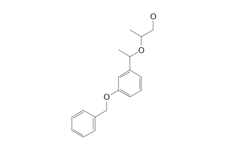 (ALPHA'R,2S)-2-(3'-BENZYLOXY-ALPHA'-METHYLBENZYLOXY)-PROPAN-1-OL