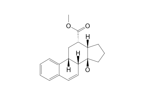 RAC-(3AS,3BR,9BR,11S,11AS)-METHYL-3A-HYDROXY-2,3,3A,3B,9B,10,11,11A-OCTAHYDRO-1H-CYCLOPENTA-[A]-PHENANTHREN-11-CARBOXYLATE