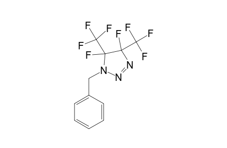 1-BENZYL-4,5-DIFLUORO-4,5-BIS-TRIFLUOROMETHYL-1,2,3-TRIAZOLINE