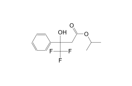 isopropyl 4,4,4-trifluoro-3-hydroxy-3-phenylbutanoate