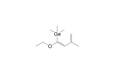 (1Z)-1-Ethoxy-3-methyl-1-trimethylgermylbuta-1,3-diene