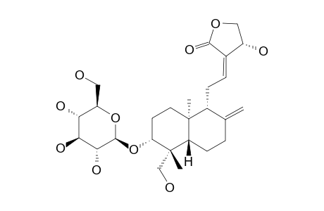 3-O-BETA-D-GLUCOPYRANOSYLANDROGRAPHOLIDE