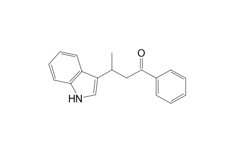 3-(1H-indol-3-yl)-1-phenyl-butan-1-one