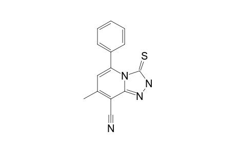 8-CYANO-7-METHYL-5-PHENYL-2,3-DIHYDRO-2-THIOXO-1,2,4-TRIAZOLO-[4,3-A]-PYRIDINE