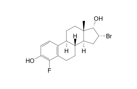 4-Fluoro-16.alpha.-bromoestra-1,3,5(10)-trien-3,17.alpha.-diol