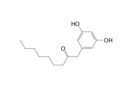 1-(3',5'-dihydroxyphenyl)nonan-2-one