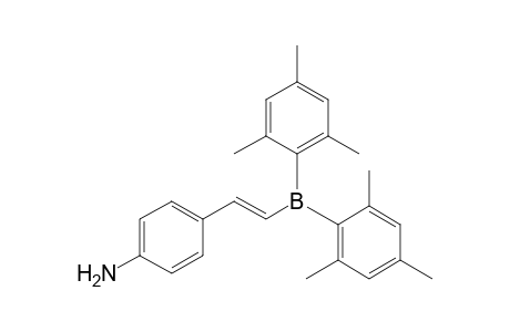 (E)-[2-(p-Aminophenyl)ethenyl]dimesitylborane