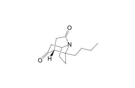 (4RS,7SR,10RS)-10-Butyl-1-azatricyclo[5.3.0.0(4,10)]decane-2,5-dione