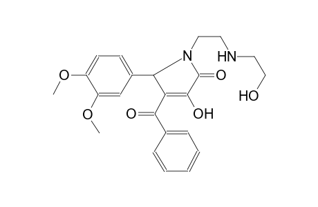 2H-pyrrol-2-one, 4-benzoyl-5-(3,4-dimethoxyphenyl)-1,5-dihydro-3-hydroxy-1-[2-[(2-hydroxyethyl)amino]ethyl]-