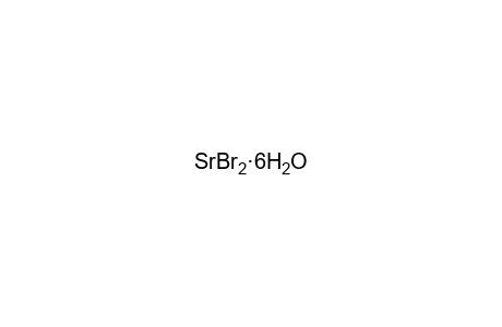 STRONTIUM BROMIDE, HEXAHYDRATE