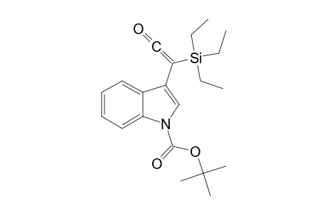 2-[3-[1-TERT.-BUTOXYCARBONYL)-INDOLYL]-2-TRIETHYLSILYLETHEN-1-ONE