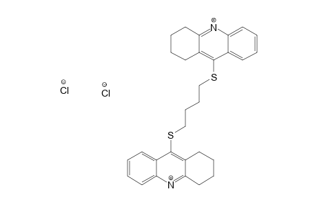 ALPHA,OMEGA-BIS-(9-THIO-1,2,3,4-TETRAHYDROACRIDINIUM-9-YL-CHLORIDE)-BUTANE