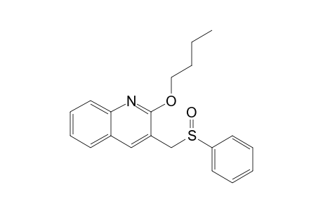 2-Butoxy-3-(phenylsulfinylmethyl)quinoline