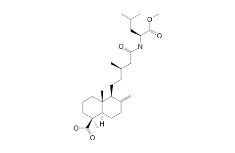 LABD-8(17)-EN-15,19-DIOIC-ACID-15-LEUCYL-METHYLESTER-AMIDE