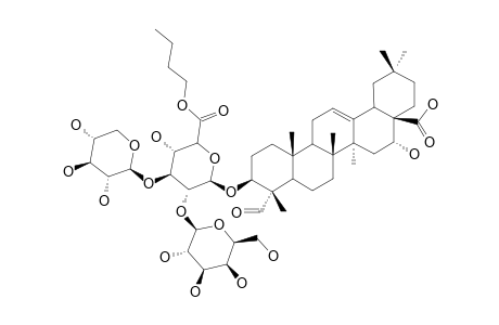 3-O-BETA-[GALACTOPYRANOSYL-(1->2)-[XYLOPYRANOSYL-(1->3)]-[6-BUTYL]-GLUCURONOPYRANOSYL]-QUILLAIC-ACID