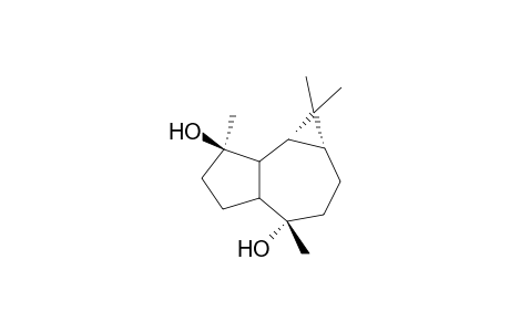 (+-)-Alloaromadendrane-4.beta.,10.alpha.-diol