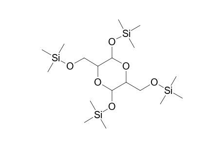 1,4-Dioxane, 2,5-dihydroxy-3,6-bis(hydroxymethyl)tetrakis-O-(trimethylsilyl)-