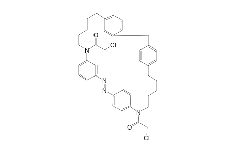 6,21-bis(Chloroacetyl)-6,13,14,21-tetraaza[6.2.6.1.](1,3)(1,3)(1,4)(1,4)-cyclophan-13-ene