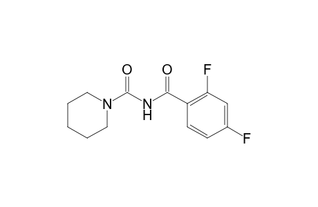 N-(2,4-difluorobenzoyl)-1-piperidinecarboxamide