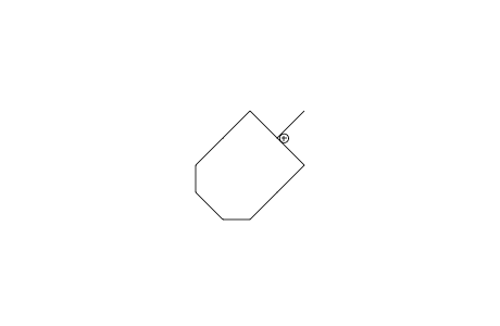 Methyl-1-cyclononyl cation