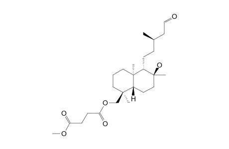 18-BETA-SUCCINYLOXY-ENT-LABDAN-8-BETA-OL-15-AL_METHYLESTER