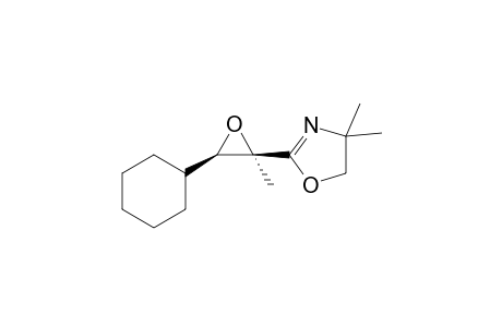 2-[(2R,3R)-3-cyclohexyl-2-methyl-2-oxiranyl]-4,4-dimethyl-5H-oxazole