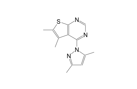 4-(3,5-dimethyl-1H-pyrazol-1-yl)-5,6-dimethylthieno[2,3-d]pyrimidine