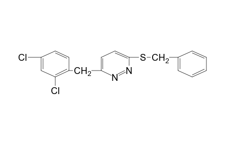 3-(BENZYLTHIO)-6-(2,4-DICHLOROBENZYL)PYRIDAZINE