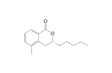 (+/-)-5-METHYL-3-PENTYL-ISOCHROMAN-1-ONE;(RAC)-(3R)-5-METHYL-3-PENTYL-3,4-DIHYDRO-1H-ISOCHROMEN-1-ONE