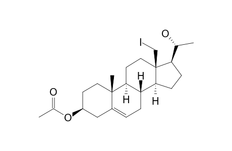 (20S)-18-JODOPREGN-5-ENE-3-BETA,20-DIOL-3-ACETATE